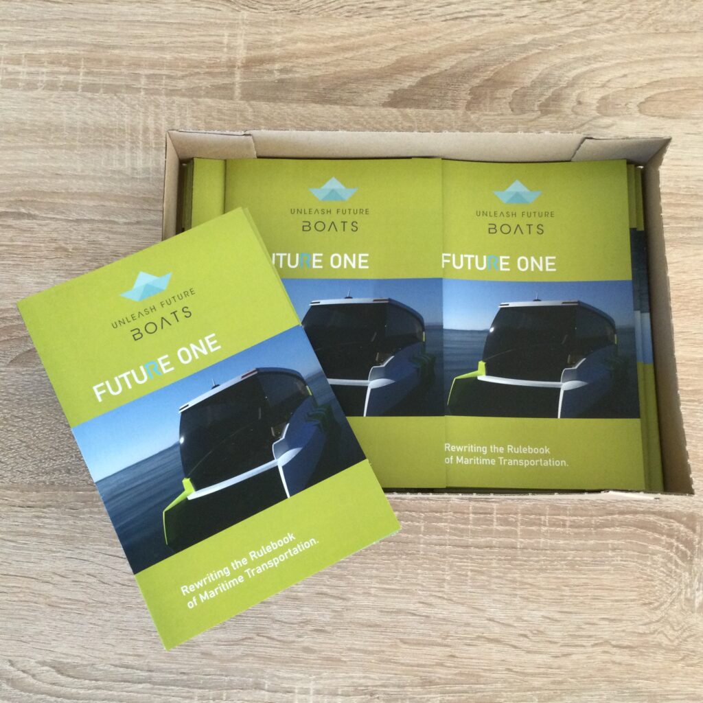 Brochures FutureOne finalized! - Unleash Future Boats